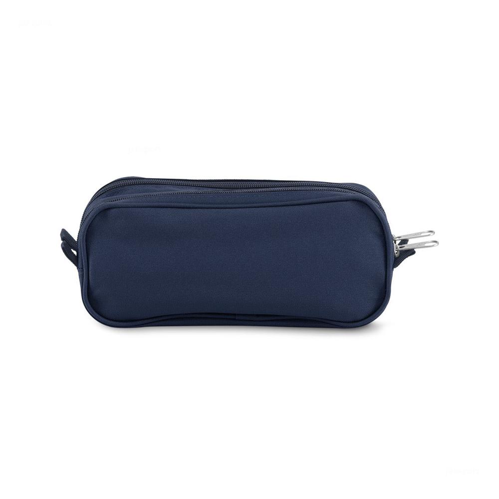 étuis à Crayons JanSport Large Accessory Pouch Bleu Marine | UXQ-92539128